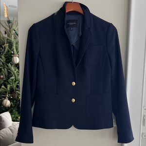 Banana Republic Navy Blazer with Gold Buttons